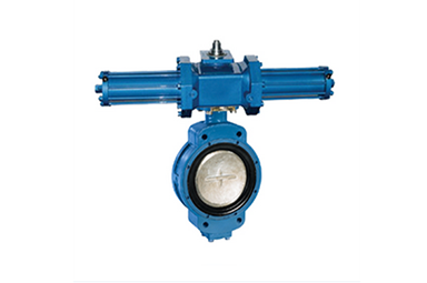 船用液动对夹式双偏心蝶阀