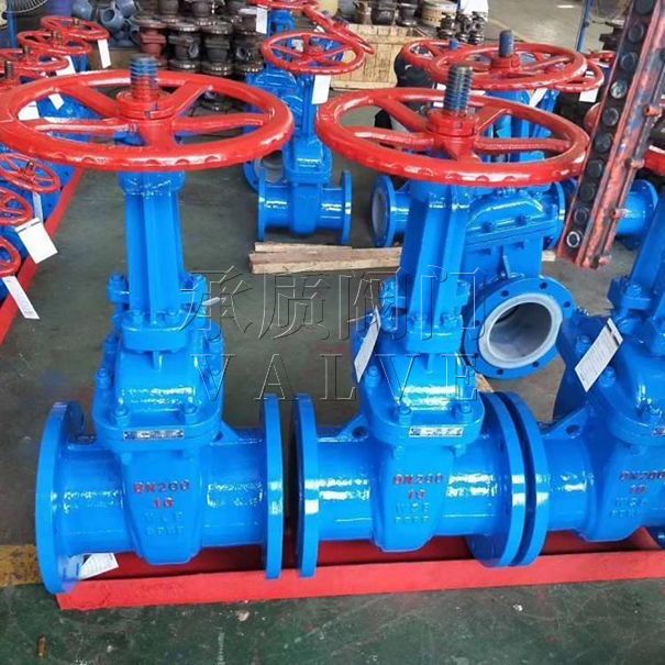 Z41F46防腐蚀衬氟闸阀2