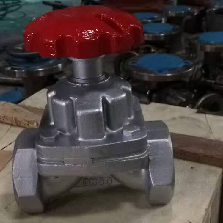 内螺纹隔膜阀实物图