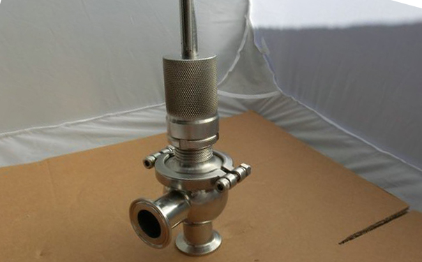 卫生级安全阀A81F实物图2 卫生级安全阀A81F实物图